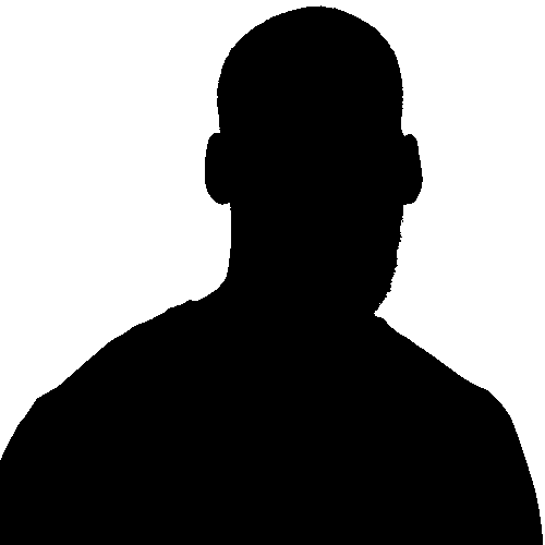 A headshot silhouette of the mystery player you're trying to guess.